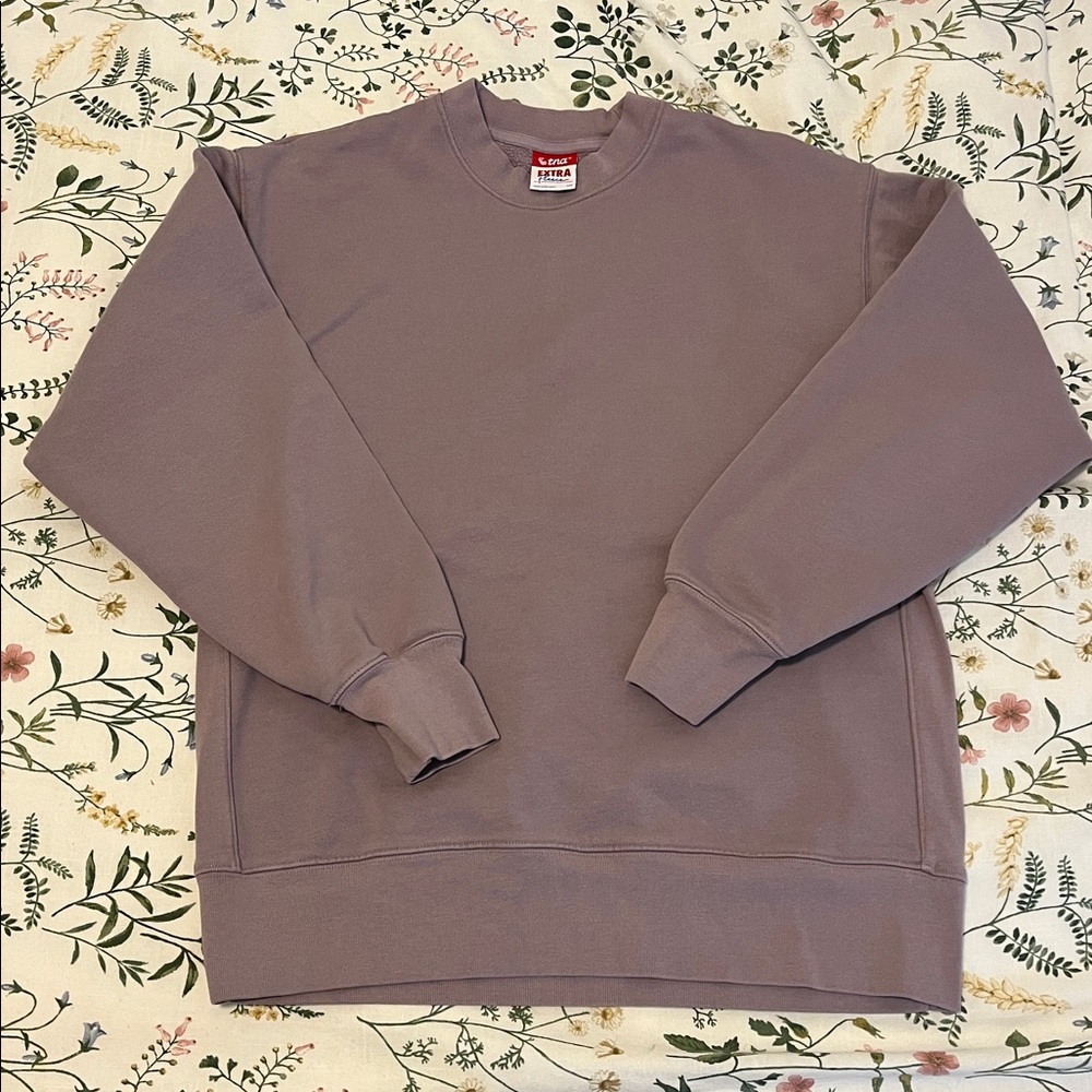 Aritzia Mauve Crew Neck Sweater